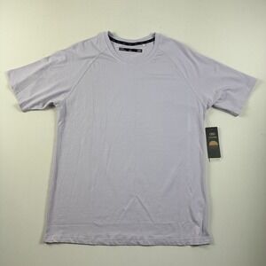 Leg3nd Discovery T‎ Shirt Men's Large Purple Active Training Gym Short Sleeve